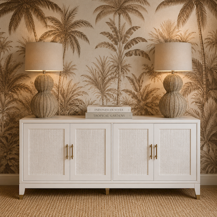BALI 4 DOOR SIDEBOARD 180x45x83cm